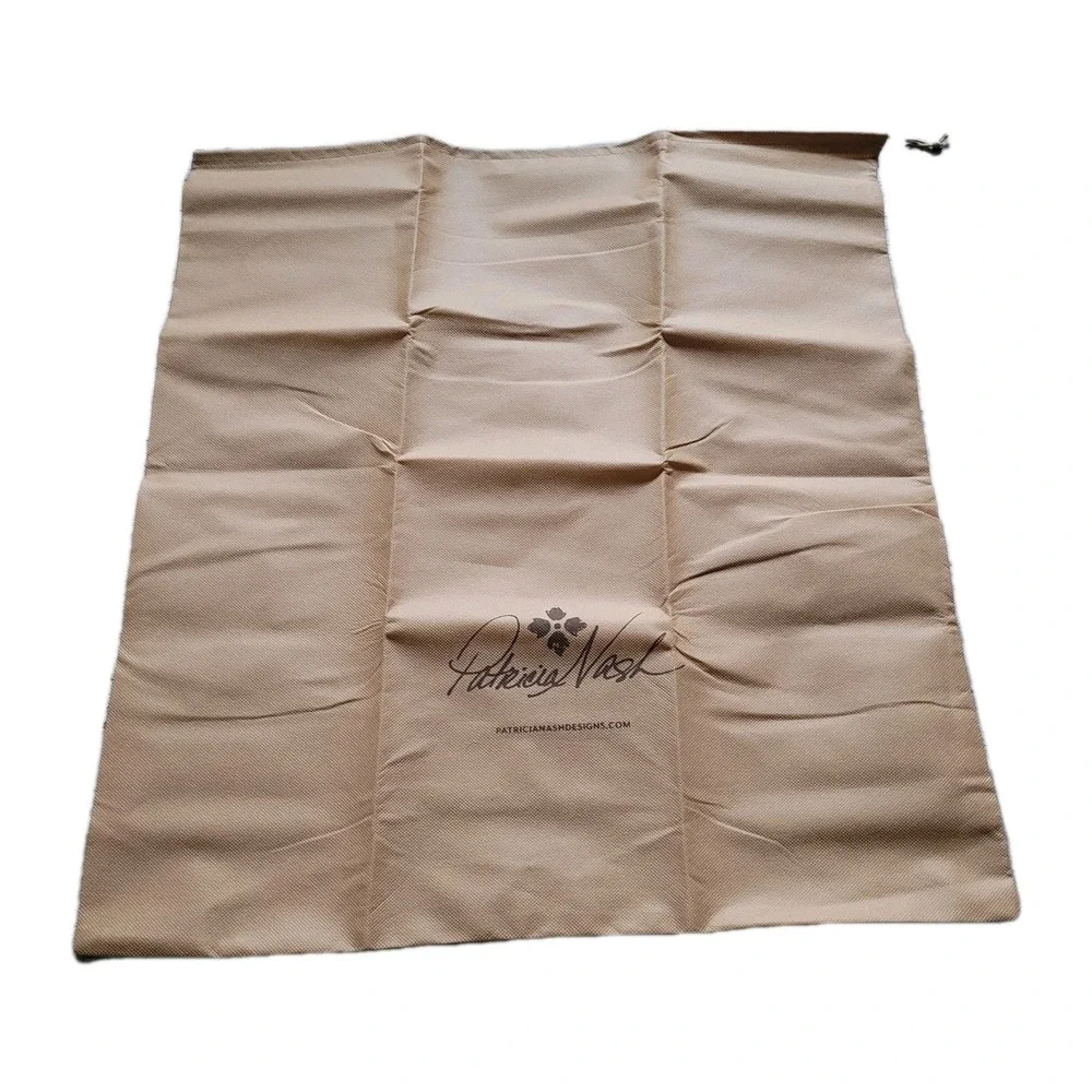 Authentic Patricia Nash Large Dust Bag Storage‎ Cover NWOT Heavy Duty Drawstring